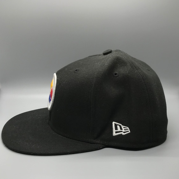 NWOT Pittsburgh Steelers 59Fifty Fitted Cap 7 5/8 - Picture 2 of 5